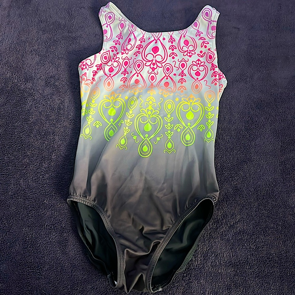 Gymnastics GK Elite Simone Biles Ombré Leotard